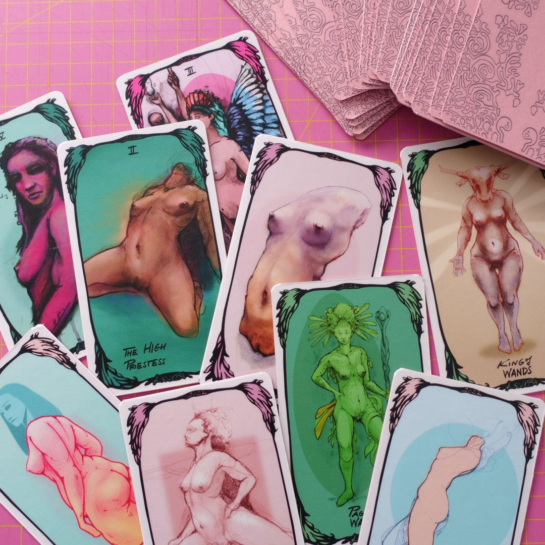 My First Handmade Tarot Card Deck