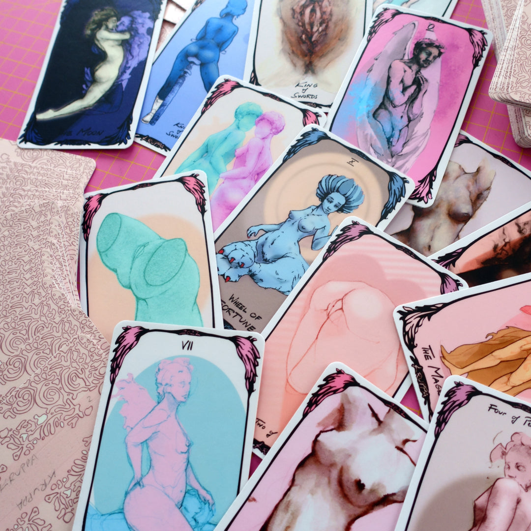 My Handmade Erotic Tarot Card Deck