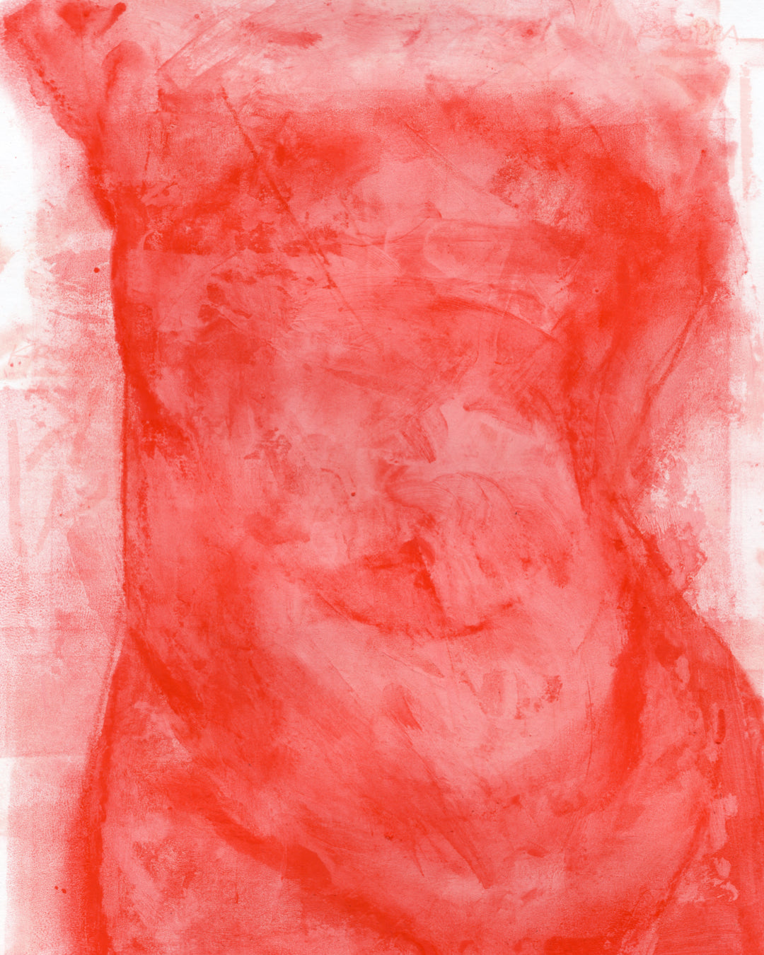 Original artwork, handmade nude artwork by Tobias Kruppa / soft pastels on acrylic primer / 21 cm x 29.7 cm / framed