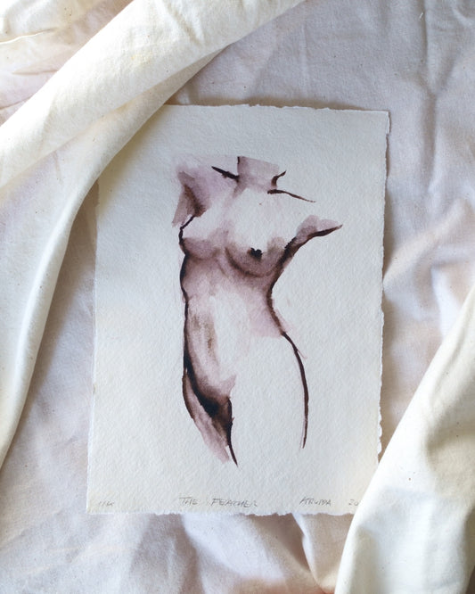 Erotic Fine Art Print "The Feather"