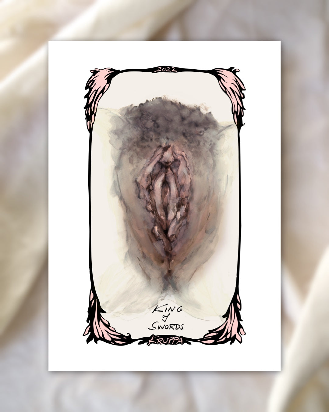 Erotic Tarot Art Print (your favorite card)