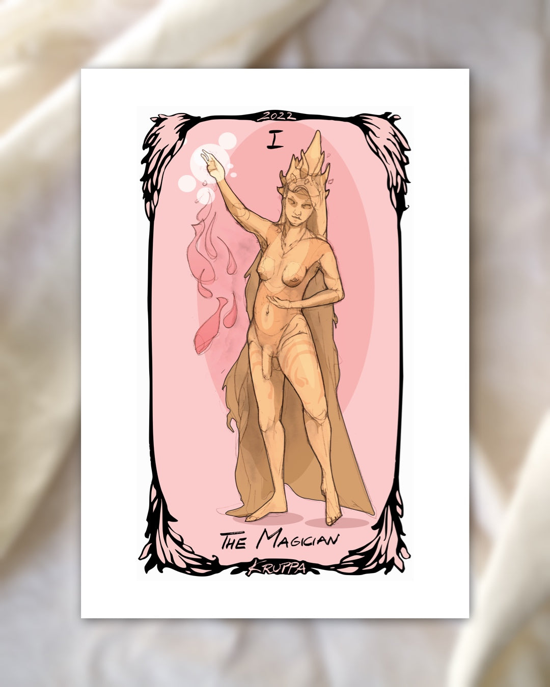 Erotic Tarot Art Print (your favorite card)